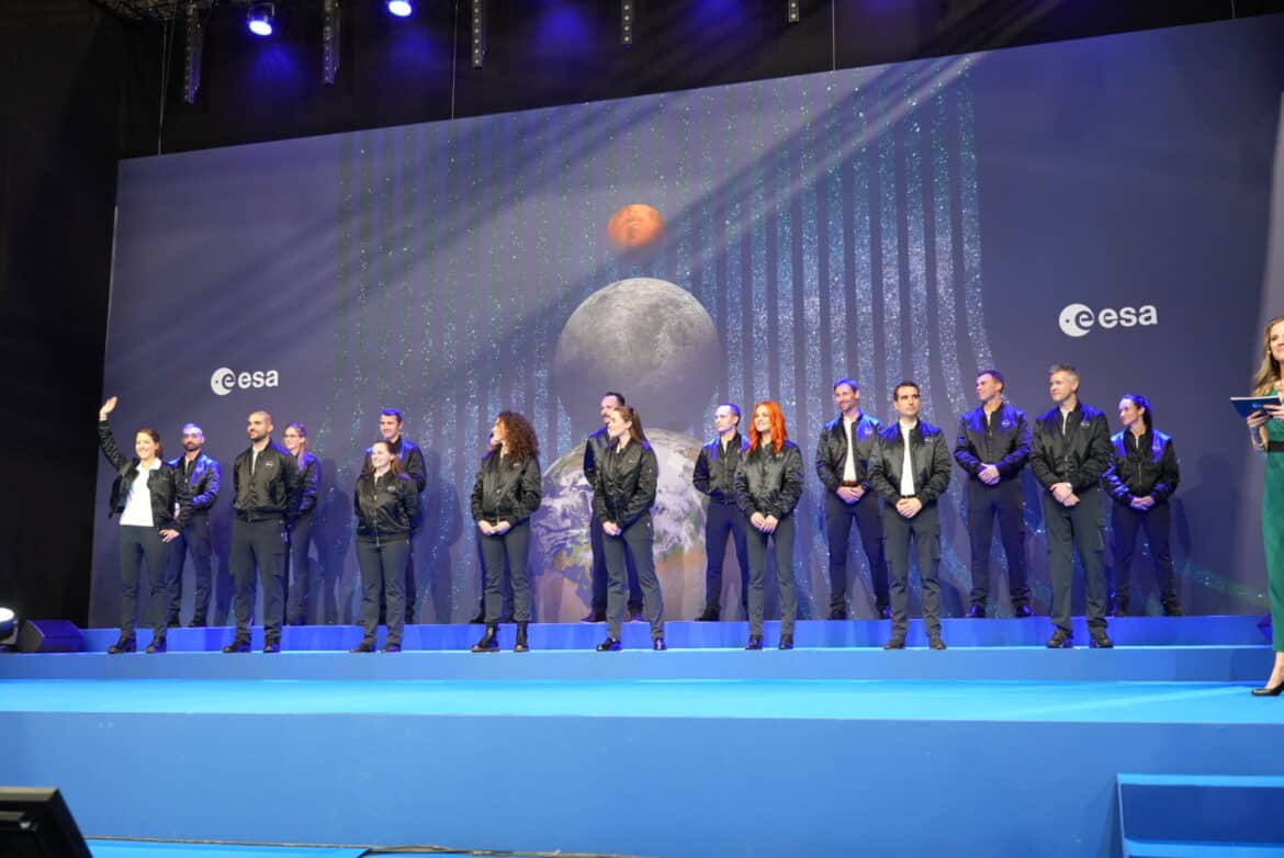 Five New ESA Astronauts